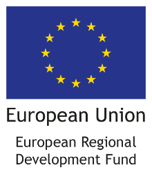 Logotyp, European Union, European Regional Development Fund