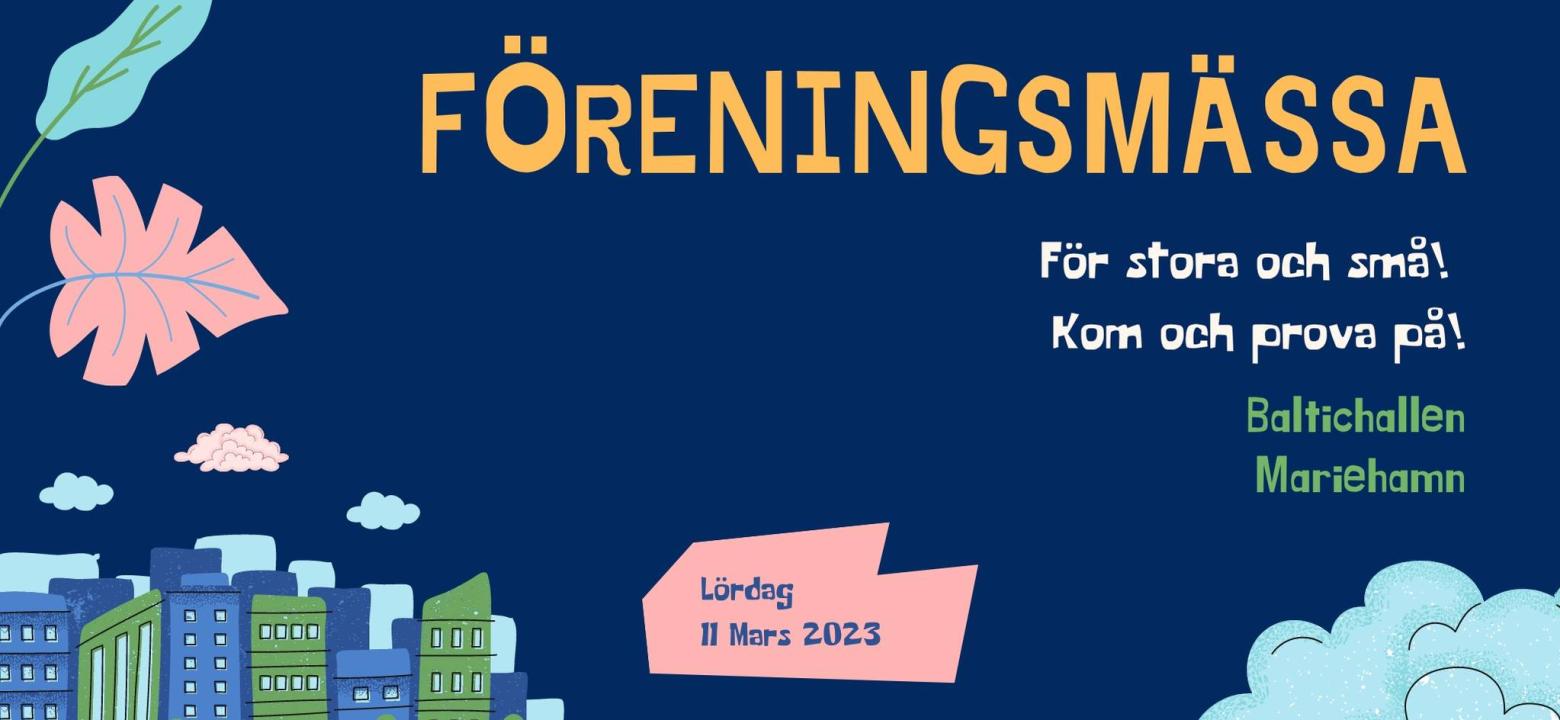 Föreningsmässan för stora och små, kom och prova på!