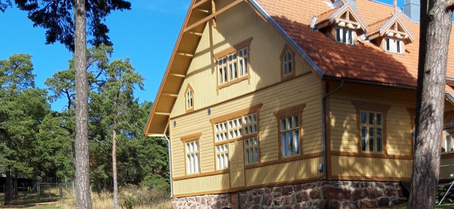 Foto på Doktorvillan i Badhusparken