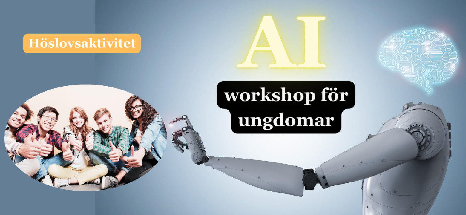 Bild som visar evenemangets titel: AI-workshop för ungdomar