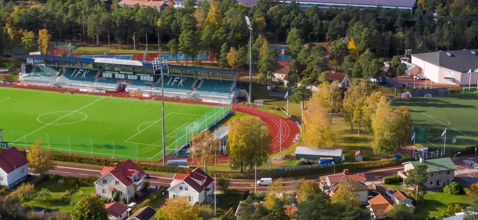 Bild över idrottsparken