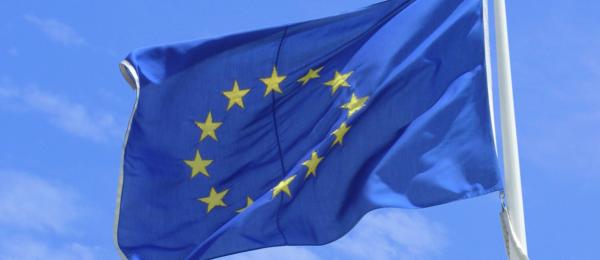 Bilden visar EU-flaggan